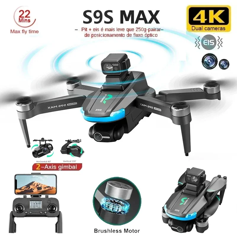 Drone Ae Rc - جديد S9S ماكس طائرة صغيرة بدون