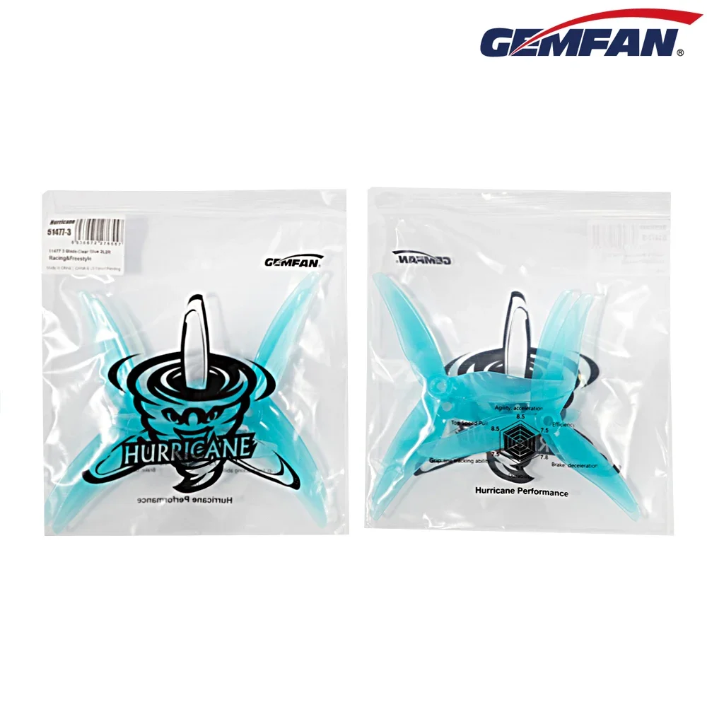 Drone Rcs - 10 أزواج (10CW + 10CCW) Gemfan