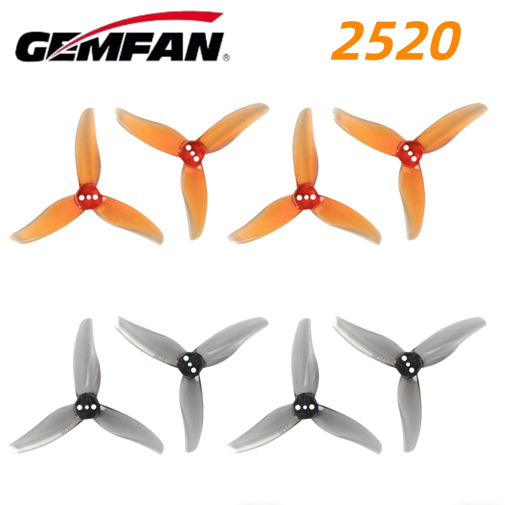 Drone Tech Rc - 4 أزواج من مراوح Gemfan Hurricane