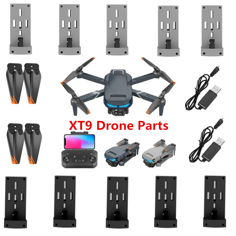 Drone Rc Xt9 - بطارية طائرة بدون طيار XT9 طراز