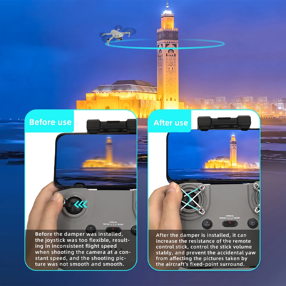 وحدة تحكم في سرعة الروك لـ DJI - مراجعة Drone Dji Rc N3 وسعره