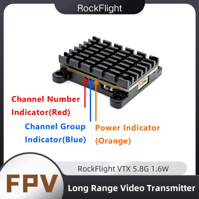 جهاز إرسال RockFlight TX663 VT - مراجعة Drone Rc Racing وسعره