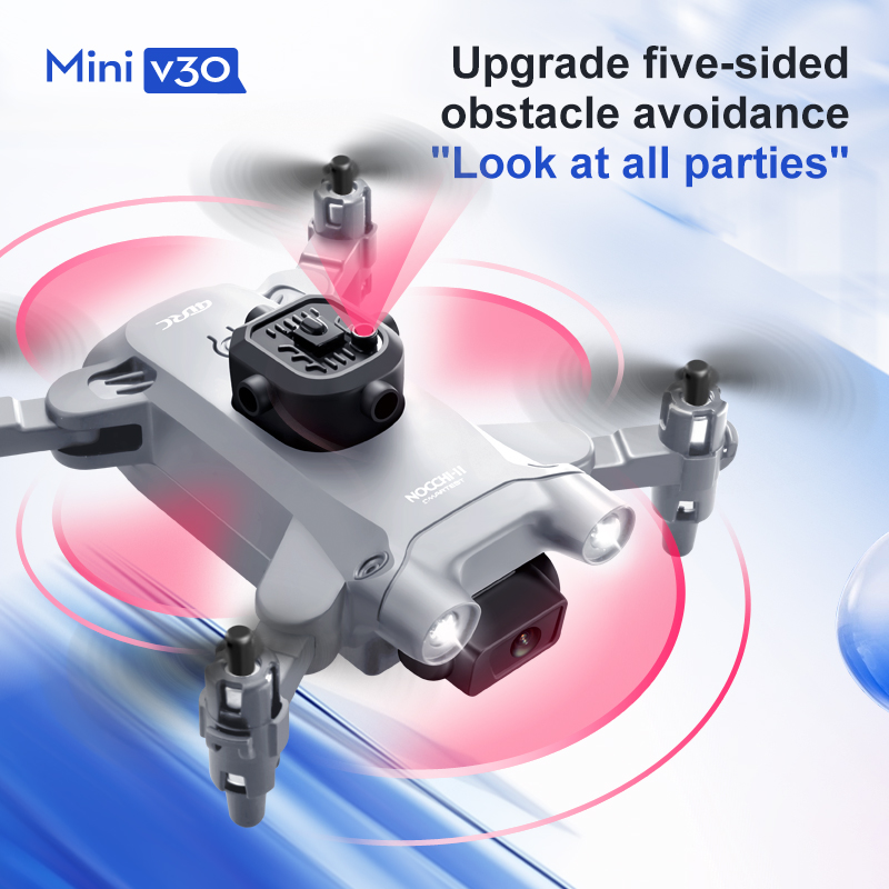 طائرة بدون طيار صغيرة V30 WiFi - مراجعة Drone Ae Rc وسعره