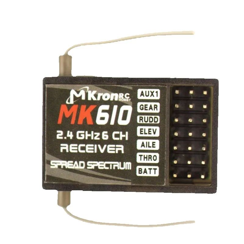 DSM2 MK610 AR6100 2.4G 6CH RC  - مراجعة Drone Rc Battery وسعره