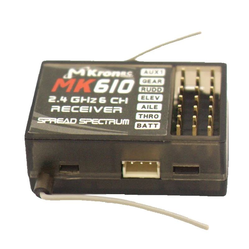 DSM2 MK610 AR6100 2.4G 6CH RC  - مراجعة Drone Rc Battery وسعره