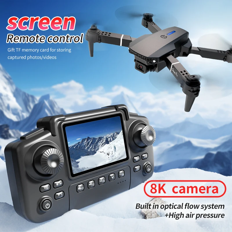 طائرة بدون طيار احترافية E88 P - مراجعة Drone Ae Rc وسعره