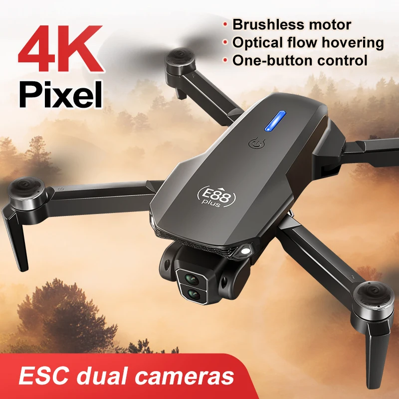 طائرة بدون طيار E88 Plus Quadc - مراجعة Drone Z وسعره