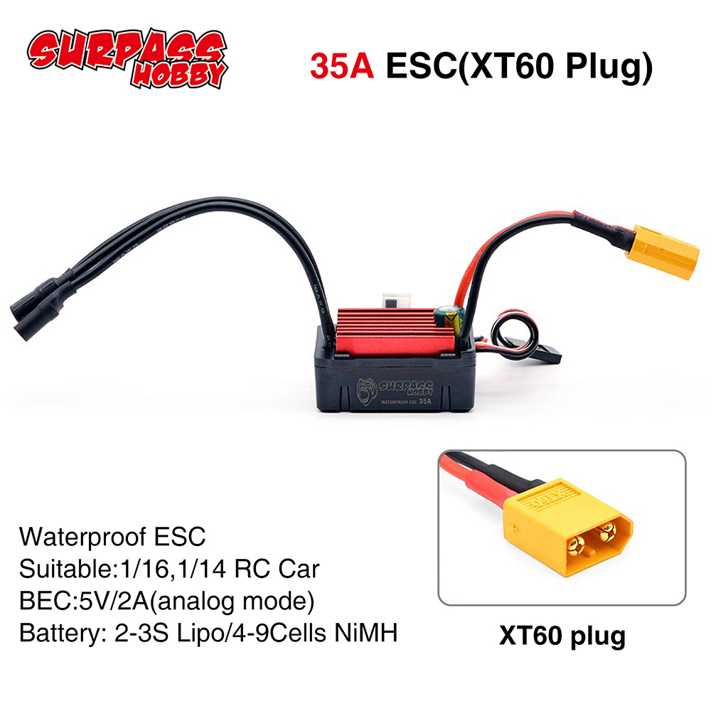 SURPASSHOBBY ESC 150A 80A 120A - مراجعة Drone Motor Rc Car وسعره
