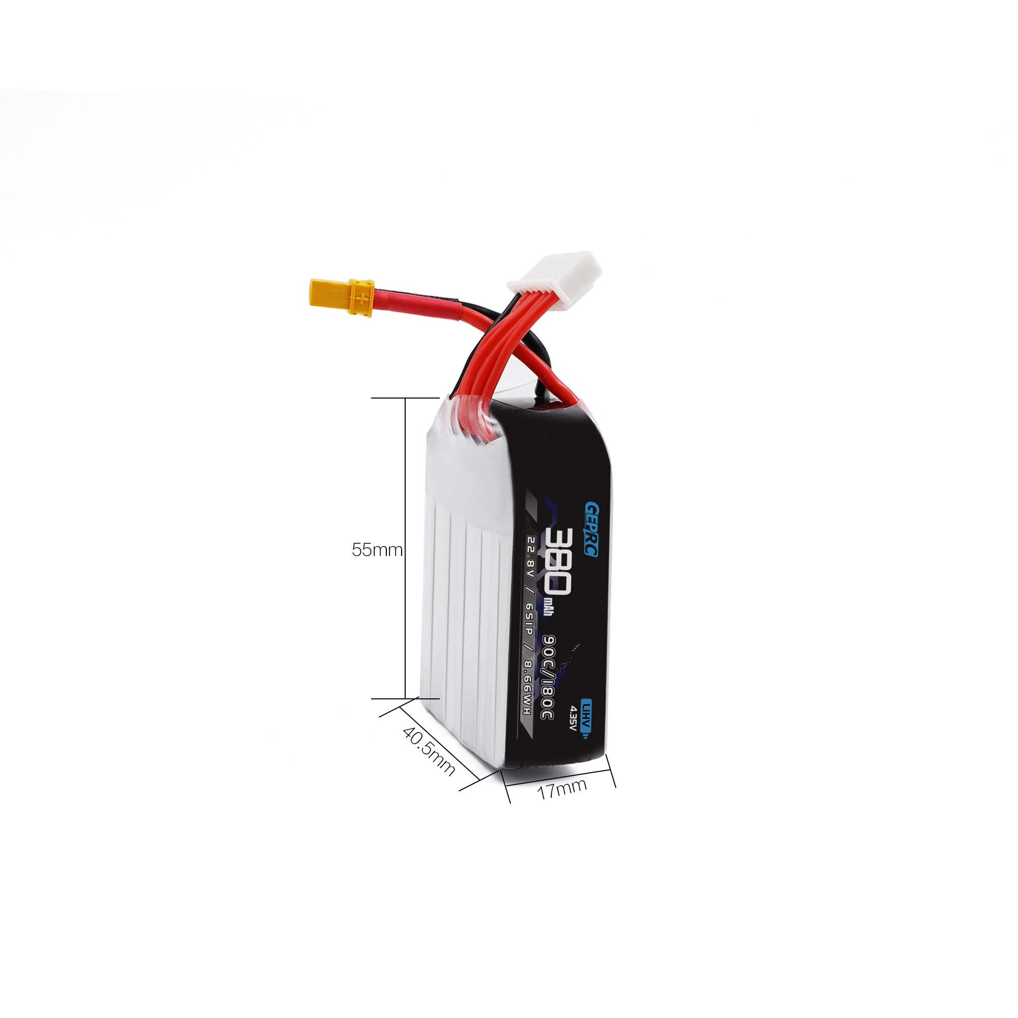 GEPRC 6S 380mAh 90/180C HV 3.8 - مراجعة Drone Rc Y Series وسعره