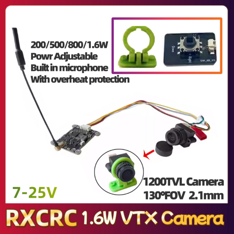 RXCRC 5.8G وحدة 48CH 1.6W VTX  - مراجعة Drone Rc1 وسعره