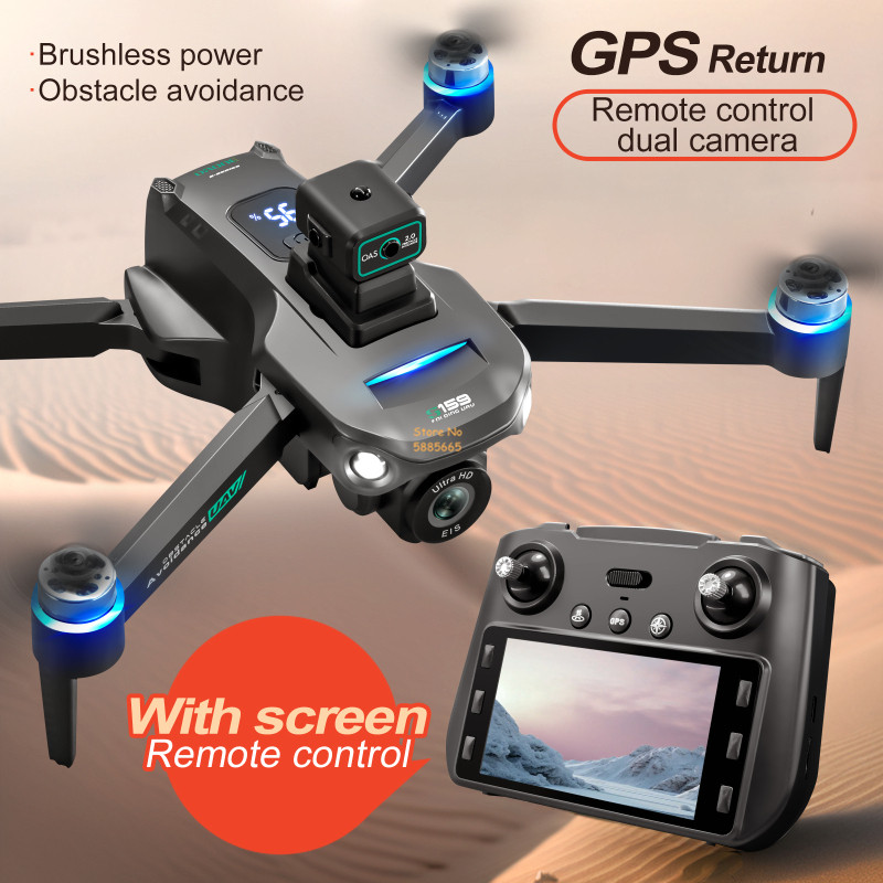 8K كاميرا مزدوجة 5G WIFI FPV ا - مراجعة Drone Ae Rc وسعره