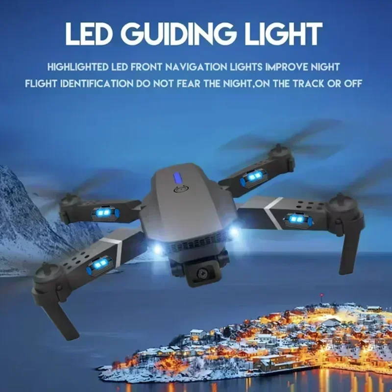 E88 Pro WIFI FPV الطائرة بدون  - مراجعة Drone Ae Rc وسعره