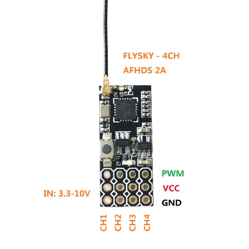 جهاز استقبال Flysky FS2A Mini  - مراجعة Drone Rc Battery وسعره