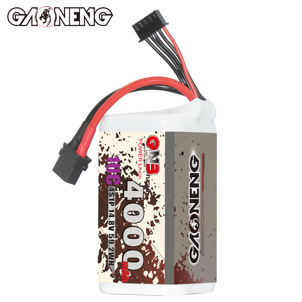GNB 4000mAh 4S 14.8V 10C 20C م - مراجعة Drone Rc Link وسعره