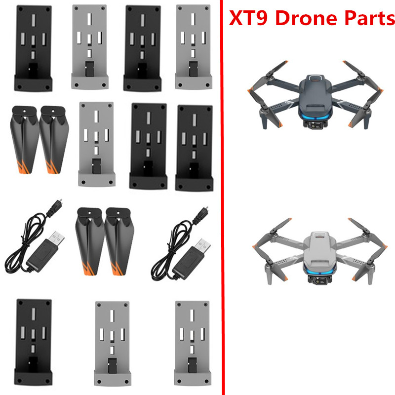 قطع غيار طائرة بدون طيار XT9 W - مراجعة Drone Rc Xt9 وسعره