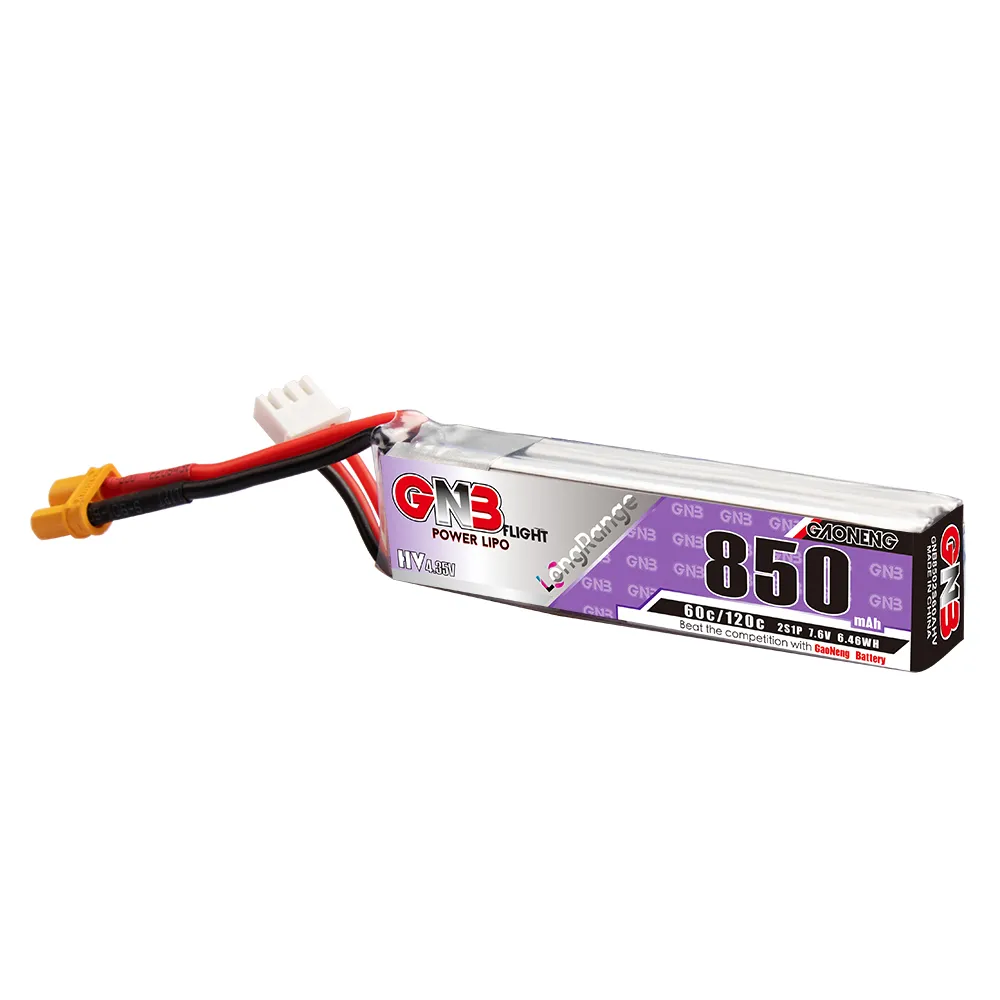 بطارية GAONENG GNB LiPo 850mAh - مراجعة Drone Rc Link وسعره