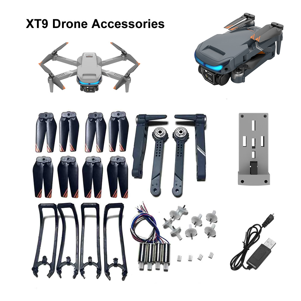 XT9 أجزاء الطائرة بدون طيار ال - مراجعة Drone Rc Xt9 وسعره