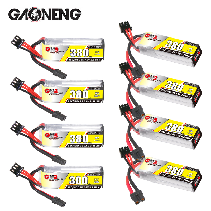 بطارية ليثيوم بوليمر GNB 2S 7. - مراجعة Nano Quad Fpv وسعره