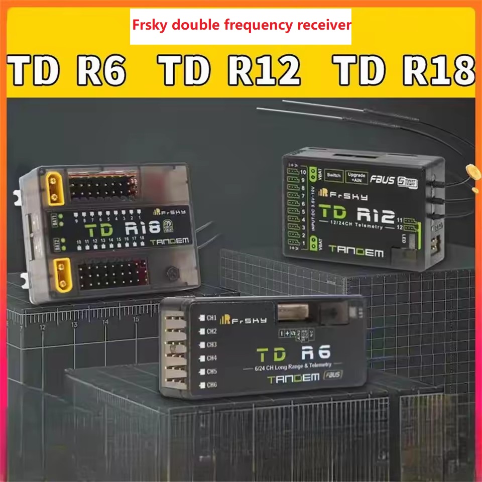 جهاز استقبال FrSky TD R6 ثنائي - مراجعة Frsky Receiver Module وسعره