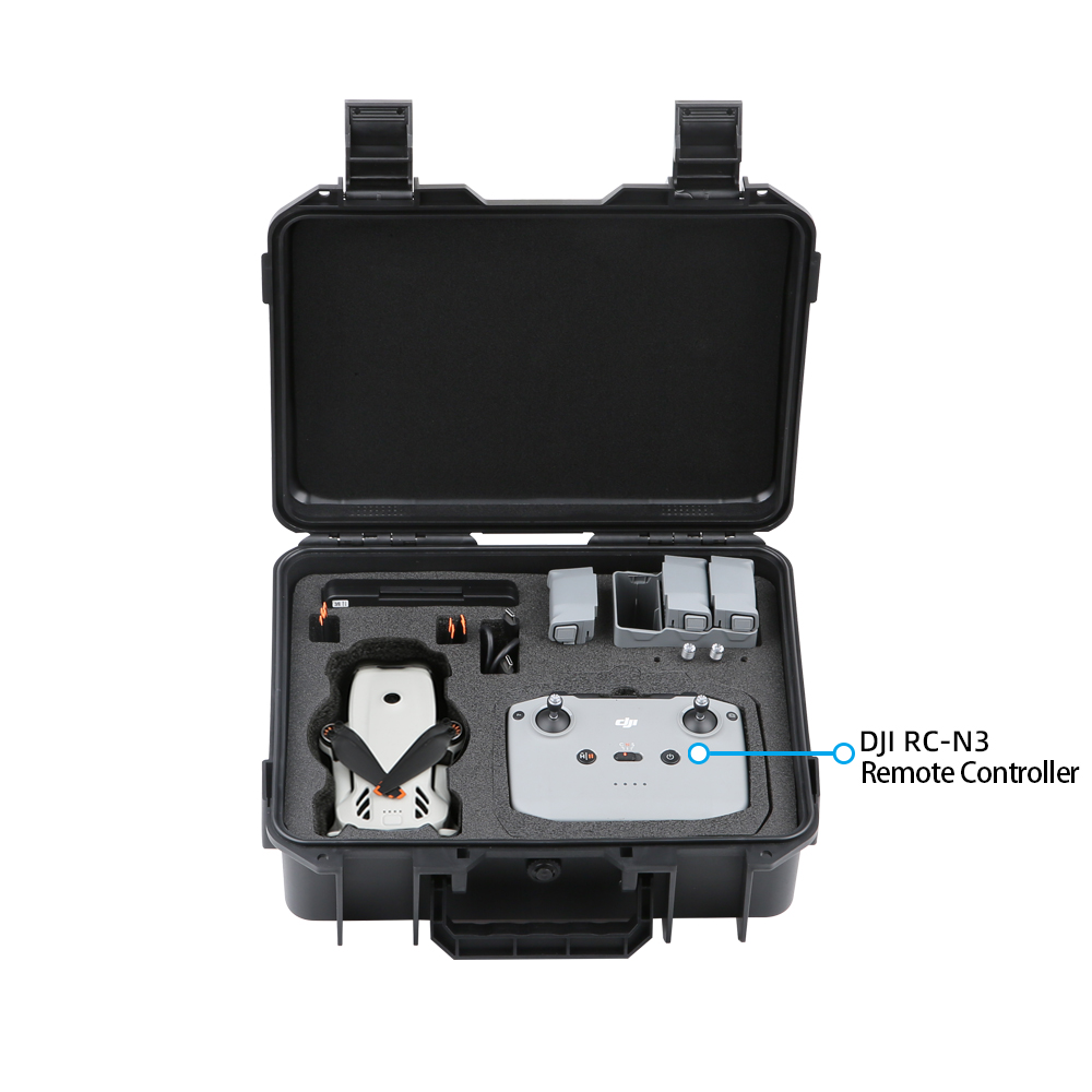 حقيبة تخزين صلبة محمولة لطائرة - مراجعة Drone Dji Rc N3 وسعره