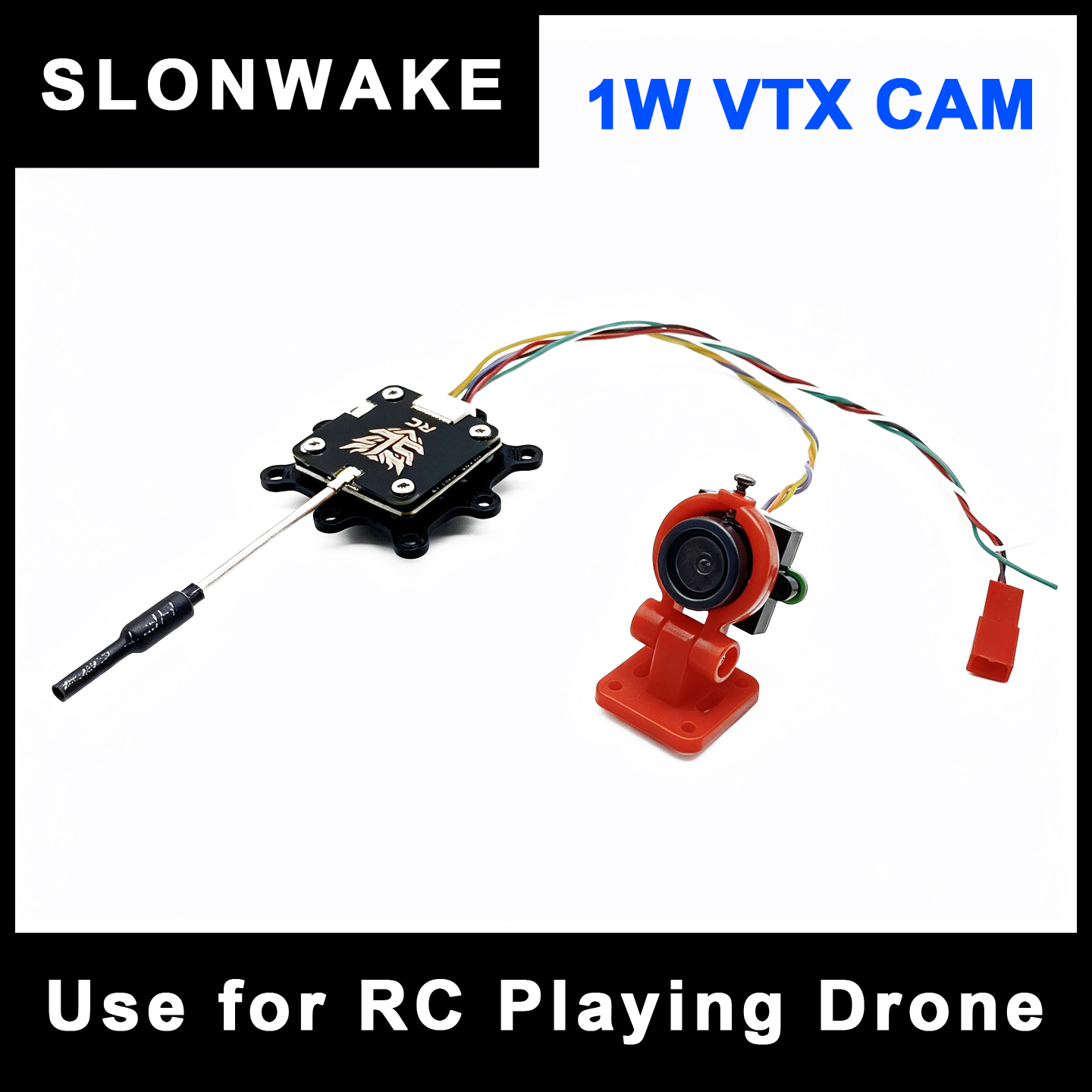 جهاز إرسال SLONWAKE 5.8G قابل  - مراجعة Drone Rc1 وسعره