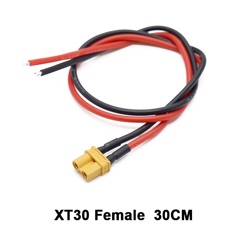 موصل ذكر وأنثى XT30 مع كابل سل - مراجعة Drone Rc Link وسعره