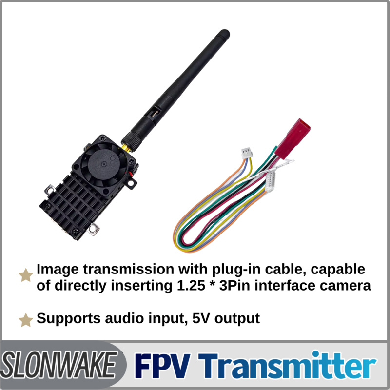 SLONWAKE 5.8G 3000mW محاكاة VT - مراجعة Drone Rc1 وسعره