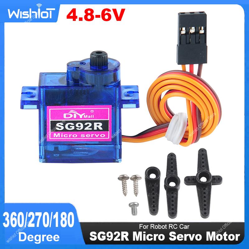 SG92R محرك سيرفو صغير 4.8-6 فو - مراجعة Drone Rcs وسعره