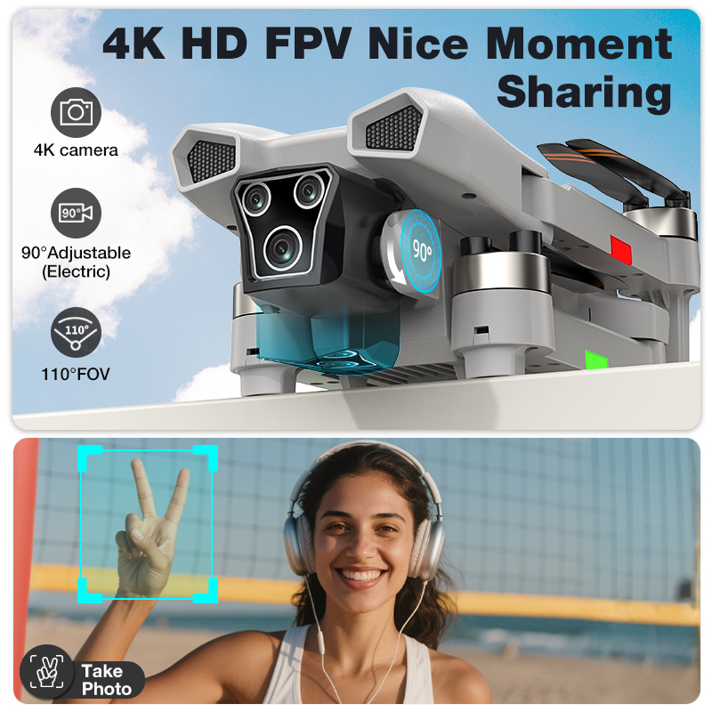طائرة بدون طيار L017 Pro جديدة - مراجعة Drone Ae Rc وسعره