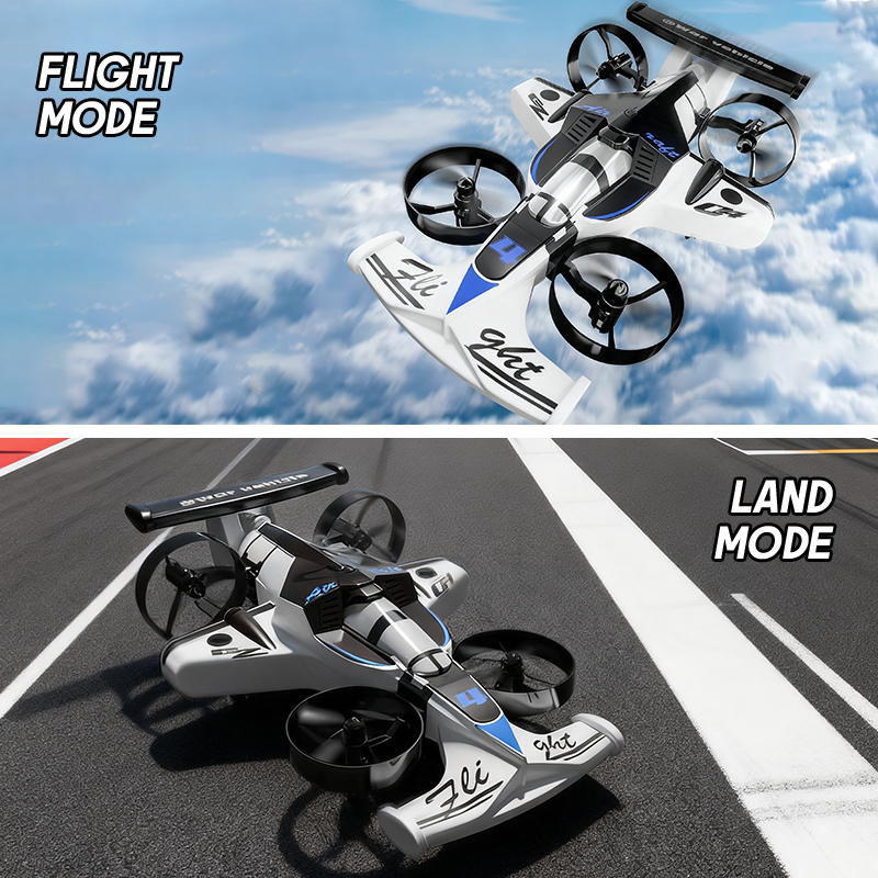 2in1 طائرة صغيرة بدون طيار اله - مراجعة Drone Motor Rc Car وسعره